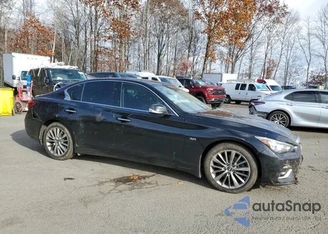 2019 Infiniti Q50 Luxe z USA, uszkodzony, nr VIN JN1EV7AR5KM557921